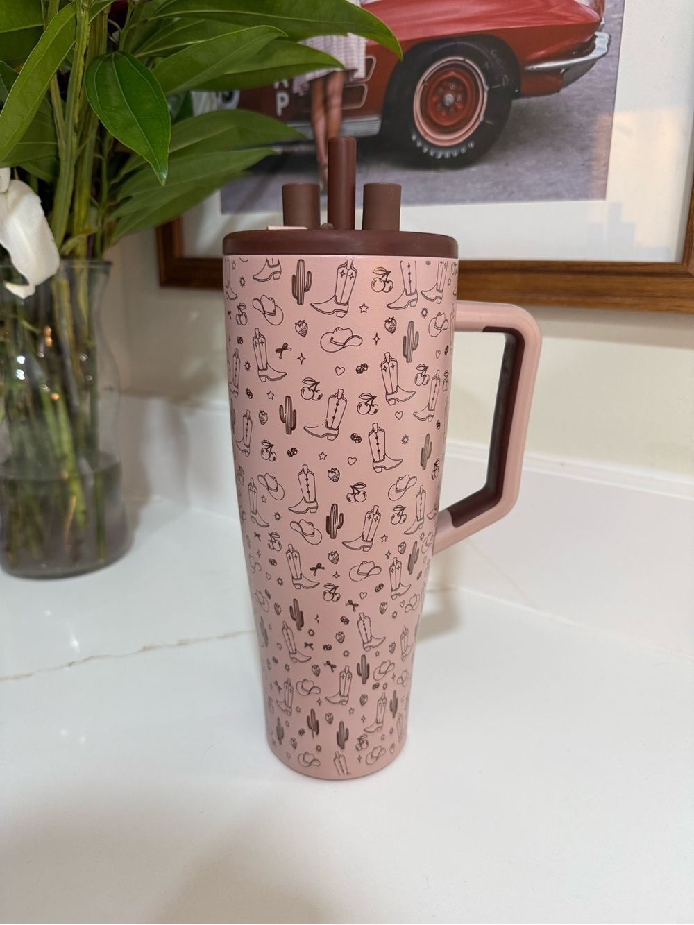 Brumate Desert Dreamer Era 40 oz Tumbler With Straw Covers